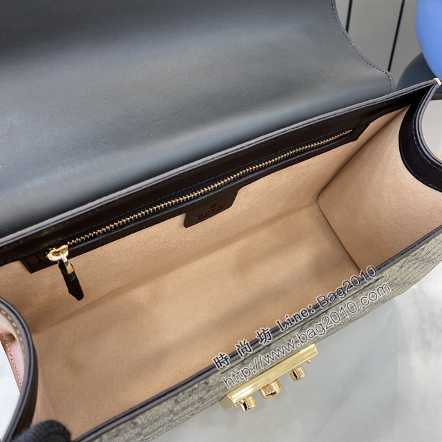 Gucci專櫃古馳最經典款肩背斜挎鏈條女包 jh2811型號:  409486